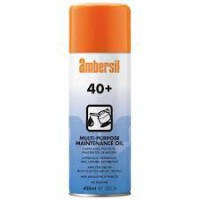Ambersil 40+ Protective Maintenance Lubricant 400 ml Aerosol Spray